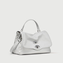 Carica l'immagine nel visualizzatore di Gallery, ZANELLATO BORSA POSTINA® SMALL IN PELLE MARTELLATA BLACK NERO S