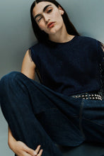 Load image into Gallery viewer, CIRCUS HOTEL TOP LAMÀ CON FRANGE