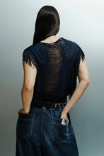 Load image into Gallery viewer, CIRCUS HOTEL TOP LAMÀ CON FRANGE