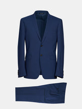 Load image into Gallery viewer, Abito iconico in fresco di lana blu aperto Drop 8