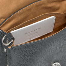 Carica l'immagine nel visualizzatore di Gallery, ZANELLATO BORSA POSTINA® SMALL IN PELLE MARTELLATA BLACK NERO   S
