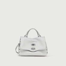 Carica l'immagine nel visualizzatore di Gallery, ZANELLATO BORSA POSTINA® SMALL IN PELLE MARTELLATA BLACK NERO   S
