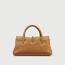 Load image into Gallery viewer, ZANELLATO BORSA DOTTA® SMALL\BABY IN PELLE ZASHMERE® &amp; CACTUS BROWN DORSODURO

