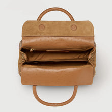 Load image into Gallery viewer, ZANELLATO BORSA DOTTA® SMALL\BABY IN PELLE ZASHMERE® &amp; CACTUS BROWN DORSODURO

