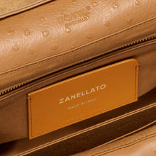 Load image into Gallery viewer, ZANELLATO BORSA DOTTA® SMALL\BABY IN PELLE ZASHMERE® &amp; CACTUS BROWN DORSODURO
