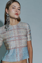 Carica l&#39;immagine nel visualizzatore di Gallery, CIRCUS HOTEL T-SHIRT PAILLETTES STAMPATE

