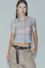 Carica l&#39;immagine nel visualizzatore di Gallery, CIRCUS HOTEL T-SHIRT PAILLETTES STAMPATE
