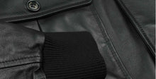 Load image into Gallery viewer, -VALSTA- Giubbotto   -VALSTAR -Valstarino in cervo con fodera in cashmere, loop su collo dietro. Black - Black  Prezzo normale
