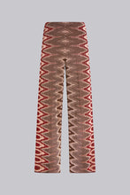 Carica l&#39;immagine nel visualizzatore di Gallery, CIRCUS HOTEL PANTALONE CROPPED JACQUARD  \ MAGLIA
