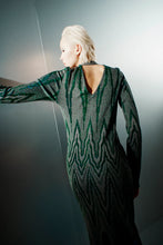 Carica l&#39;immagine nel visualizzatore di Gallery, CIRCUS HOTEL ABITO CON DETTAGLIO CUT OUT JACQUARD
