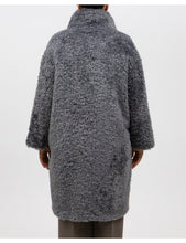 Load image into Gallery viewer, HERNO  CAPPOTTO IN CURLY FAUX FUR
