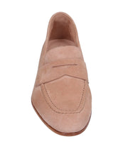Load image into Gallery viewer, SANTONI MOCASSINO   DONNA SUEDE LIGHT BROWN
