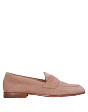 Load image into Gallery viewer, SANTONI MOCASSINO   DONNA SUEDE LIGHT BROWN
