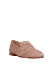Load image into Gallery viewer, SANTONI MOCASSINO   DONNA SUEDE LIGHT BROWN
