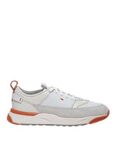 Load image into Gallery viewer, SANTONI SNEAKERS INNOVA BIANCO\ARANCIO
