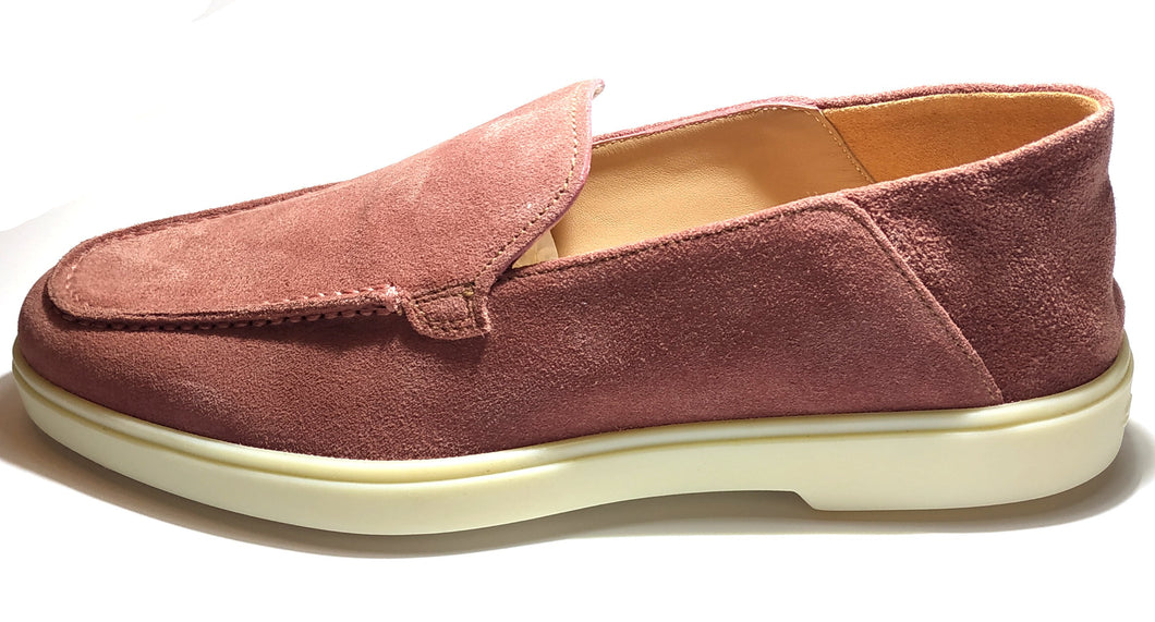 SANTONI  MOCASSINO PINK DONNA