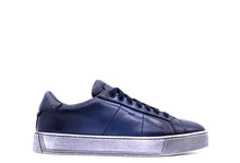 Carica l&#39;immagine nel visualizzatore di Gallery, santoni gloria in nappa spazzolata blu
