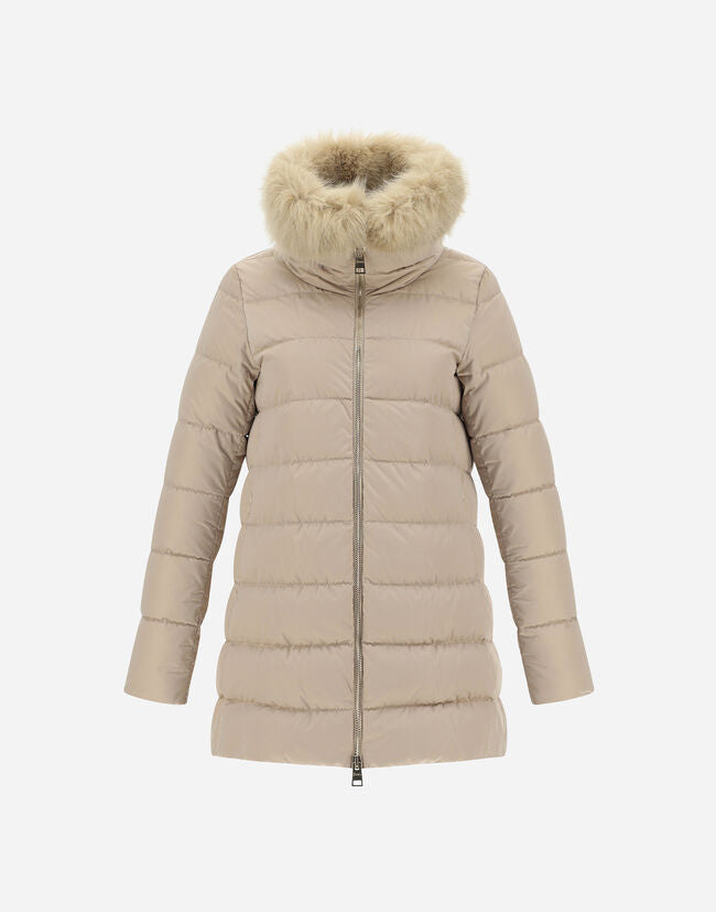 herno piumino colore crema