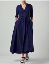 Load image into Gallery viewer, high lyrically  abito ad  A lungo  SENSITIVE  BLU NAVY
