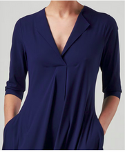 Load image into Gallery viewer, high lyrically  abito ad  A lungo  SENSITIVE  BLU NAVY
